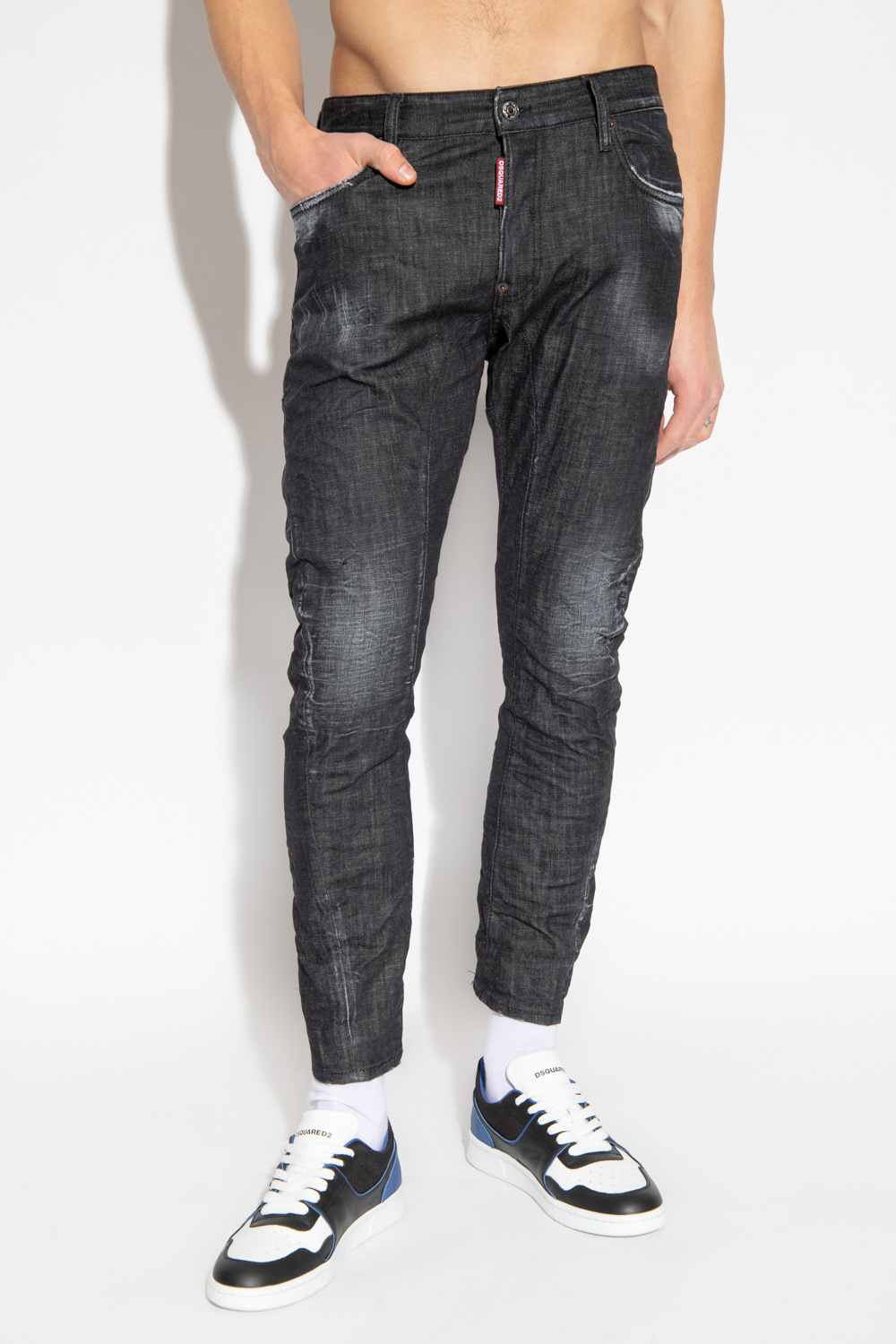 Jeans best sale dsquared2 noir